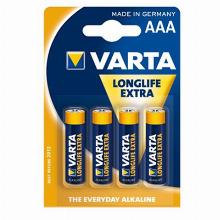 ЭЛЕМЕНТ ПИТАНИЯ AA/R6 varta LONGLIFE EXTRA 4ШТ