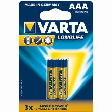 ЭЛЕМЕНТ ПИТАНИЯ AA/R6 varta LONGLIFE  2ШТ