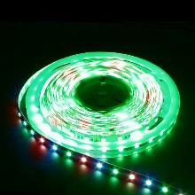 ЛЕНТА СВЕТОДИОДНАЯ 5 МЕТРОВ С БП 72W, 14.4ВТ/М, RGB, 60SMD(5050)/М, КОНТР. feron LS606 27706
