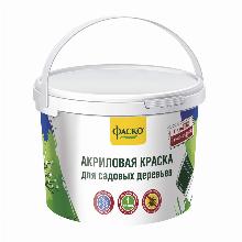 ФУНГИЦИД КРАСКА АКРИЛОВАЯ ДЛЯ ДЕРЕВЬЕВ 1,2 КГ фаско 098320