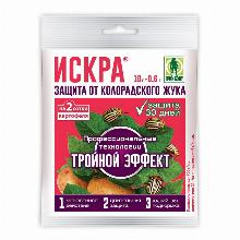 ИНСЕКТИЦИД ИСКРА ТРОЙНОЙ ЭФФЕКТ 10,6 Г грин бэлт