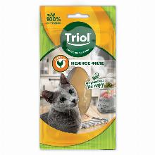 ЛАКОМСТВА ДЛЯ КОШЕК triol НЕЖНОЕ ФИЛЕ КУРИЦЫ 20 Г