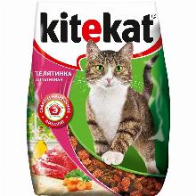 КОРМ ДЛЯ КОШЕК kitekat АППЕТИТНАЯ ТЕЛЯТИНА 350 Г