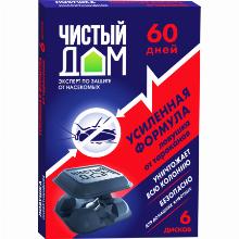 СРЕДСТВО ОТ ТАРАКАНОВ ЛОВУШКА 60 ДНЕЙ 6 ШТ чистый дом