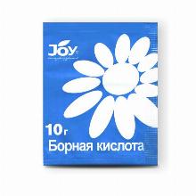 БИОСТИМУЛЯТОР БОРНАЯ КИСЛОТА 10 Г joy