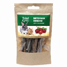 ЛАКОМСТВА ДЛЯ ГРЫЗУНОВ triol ВЕТОЧКИ ВИШНИ 40 Г