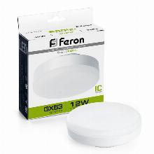 ЛАМПА СВЕТОДИОДНАЯ G53 12W 4000К 980Lm ТАБЛЕТКА 73Х26мм LB-453 25835 feron